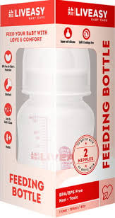 LIVESAY FEEDING BOTTLE 125ML