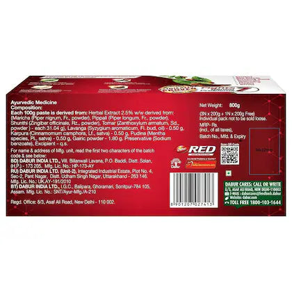 Dabur Red Toothpaste 800 g