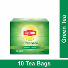 Lipton Pure & Light Green Tea Bags 10's
