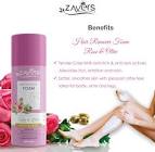 ZAVER HAIR REMOVER FOAM ROSE &OLIVE 200GM