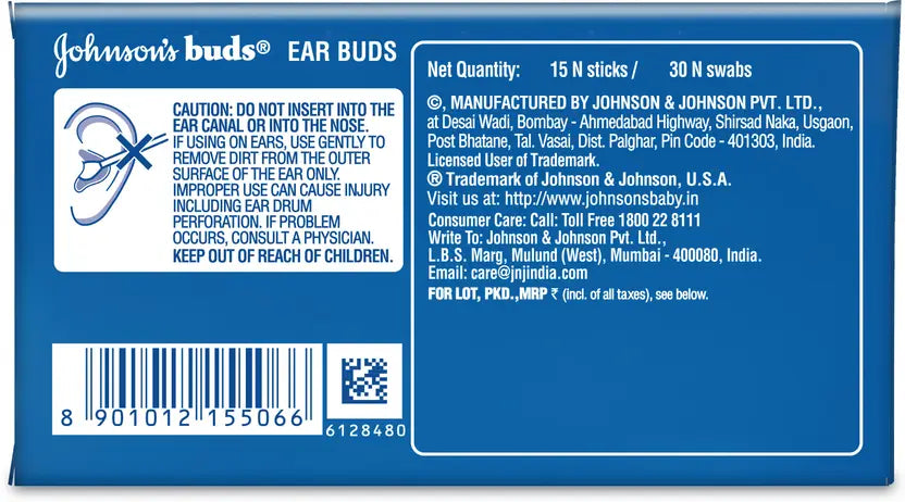 JOHNSON'S BUDS 15UNITS