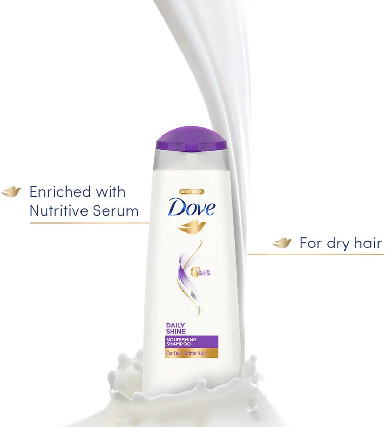 DOVE DAILY SHINE SHAMPOO 180ML