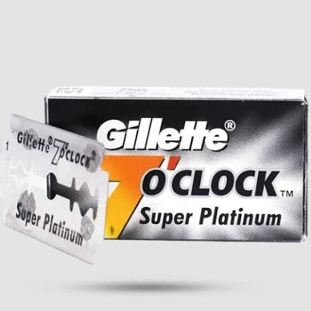 Gillette 7OClock Super Platinum Blade
