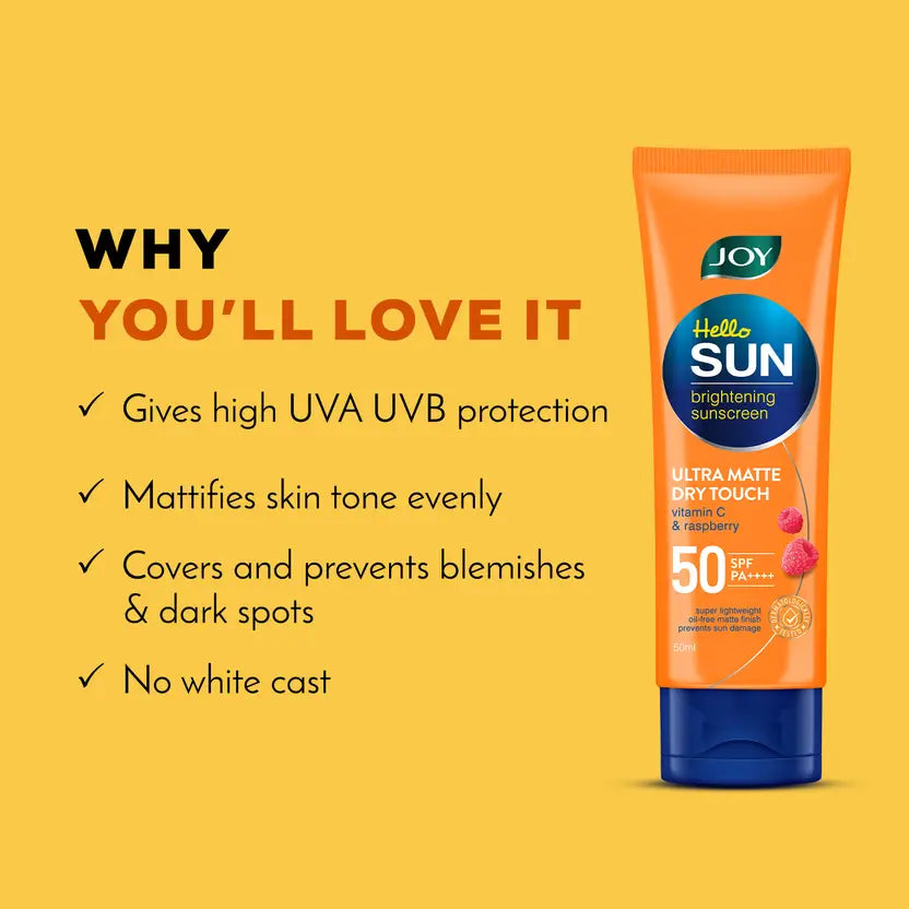 JOY SUN ULTRA MATTE DRY TOUCH 50SPF PA++ 50ML