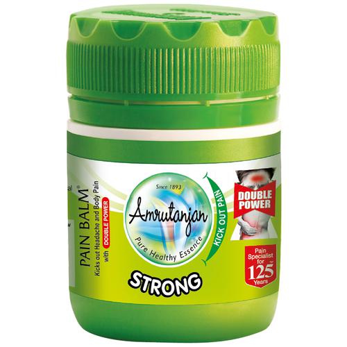 Amrutanjan Strong Pain Balm - Double Power 8 ml