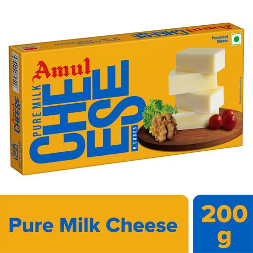 AMULL CHESE CUBE 8PACK 200G