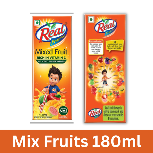 REAL MIXED FRUIT JUICE 180ML