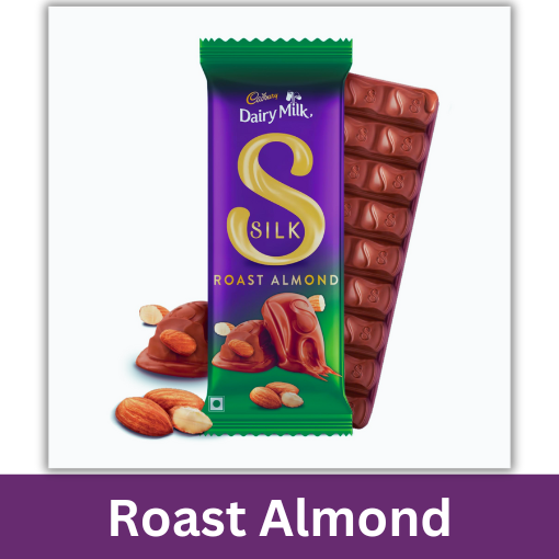 CADBURY SILK ROAST ALMOND 58G