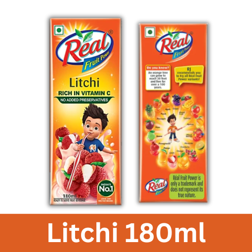 REAL LITCHI NECTAR JUICE 180ML