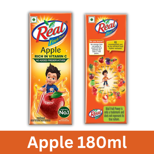 REAL APPLE JUICE 180ML