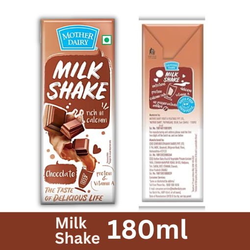 MOTHER D MILK SHAKE CHOCOLATE180ML