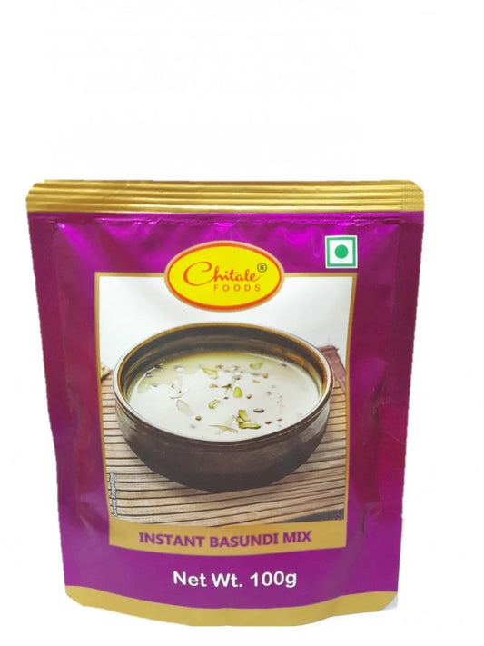 CHITALE INSTANT BASUNDI MIX 100GPIECES