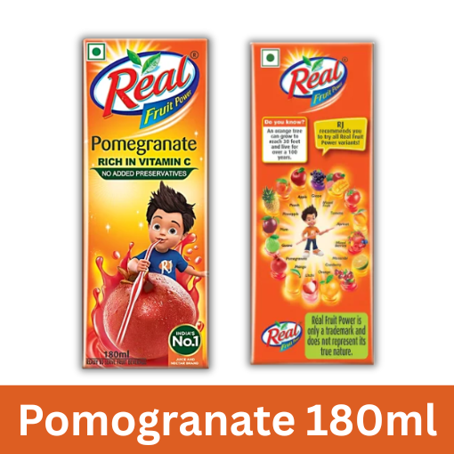 REAL POMEGRANATE DRINK 180ML