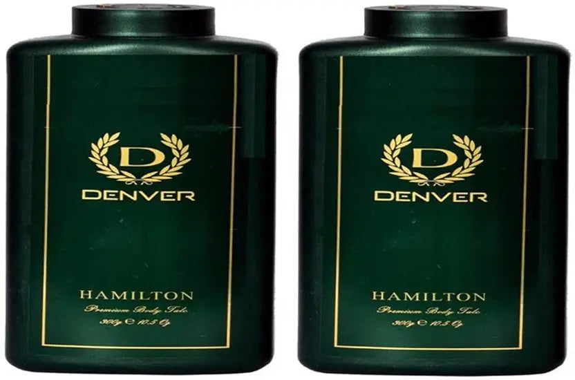DENVER Talc Hamilton Premium Body Talc 100g  (2 x 100 g)