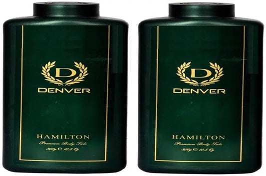 DENVER Talc Hamilton Premium Body Talc 100g  (2 x 100 g)