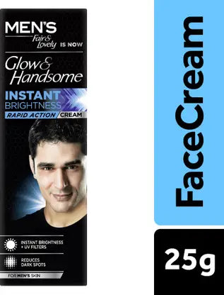 Glow & Handsome Instant Fairness Cream For Men's, 25 G