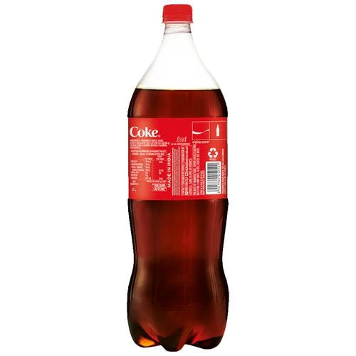 Coca Cola Original Taste Soft Drink - Refreshing, 2 L PET Bottle