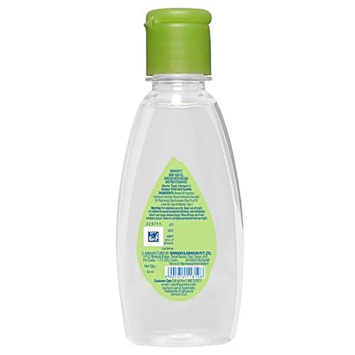 JOHNSONS BABY HAIR OIL 60ML