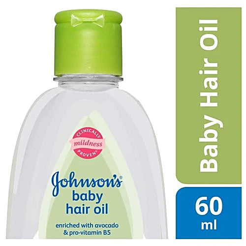 JOHNSONS BABY HAIR OIL 60ML