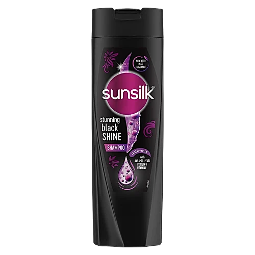 Sunsilk Stunning Black Shine Shampoo, 180 ml