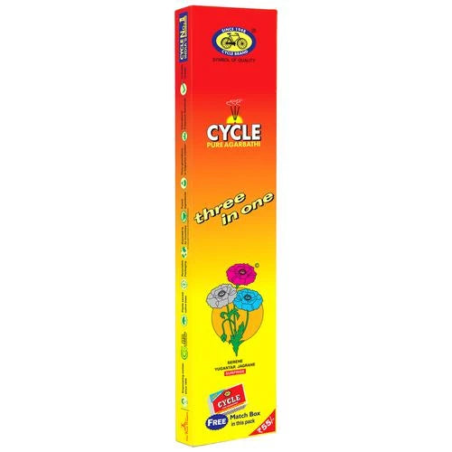 Cycle Three in One Agarbatti, 88 g Carton