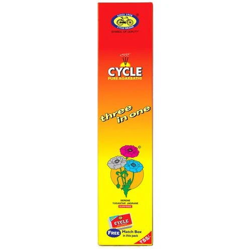 Cycle Three in One Agarbatti, 88 g Carton