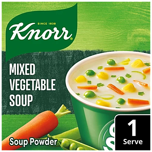 Knorr mixed vegetable soup 9.5g