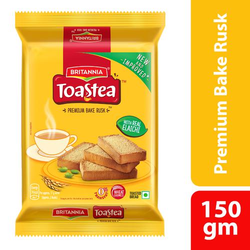 Britannia Toastea Premium Bake Rusk, 150 g