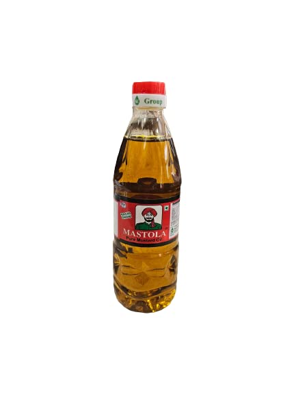 Mastola Premium Kachi Ghani Mustard Oil with Zero added Preservatives No Artificial Flavour Pet Bottle Oil 500ml
