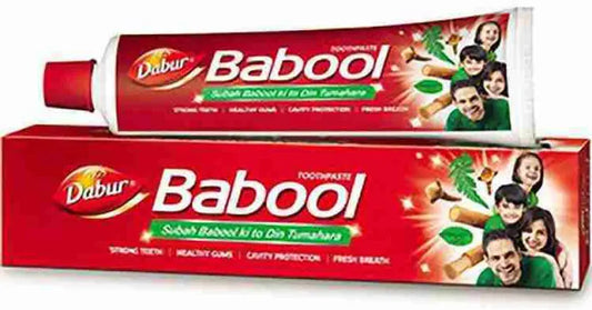 Dabur BABOOL Toothpaste 175g x 2 Strong Teeth Healthy Gums Toothpaste  (350 g)