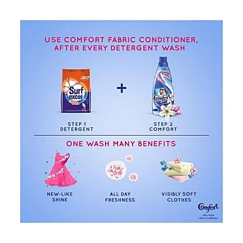 Surf Excel Quick Wash Detergent Powder, 60 g Pouch