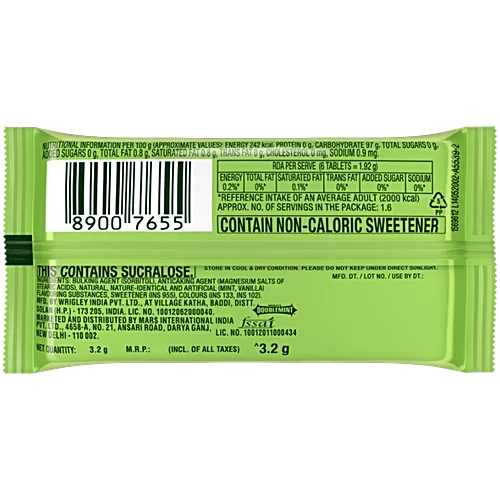 DOUBLEMINT PEPPERMINT FLAVOUR