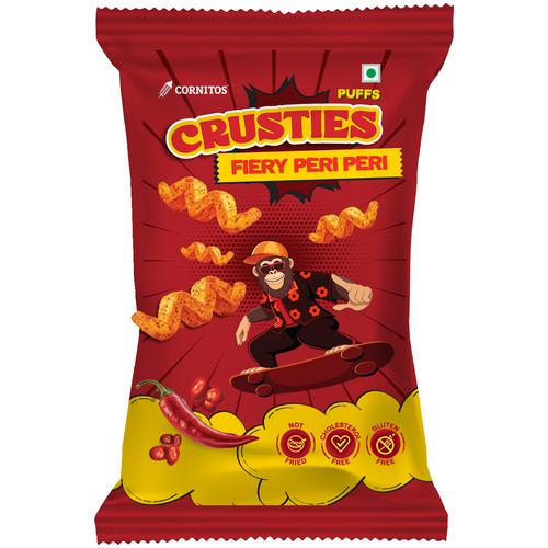 Cornitos Crusties Puffs Fiery Peri Peri, 62 g