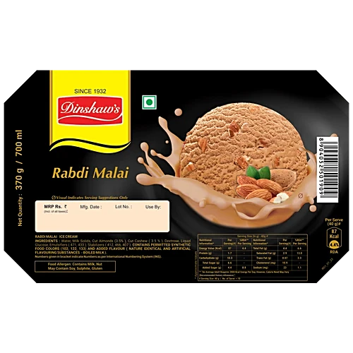 Dinshaws  kulfi rabri malai