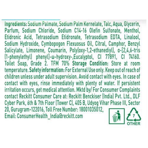 DETTOL ICY COOL SOAP 125G+25G