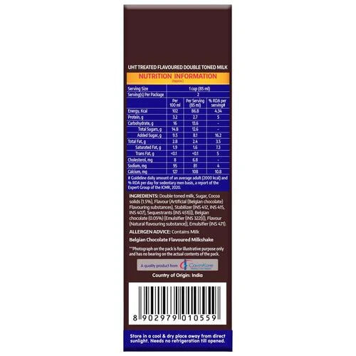 CAVIN'S MILK SHAKE CHOCOLATE 170ML