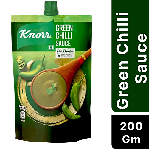KNORR GREEN CHILLI SAUCE 200 G