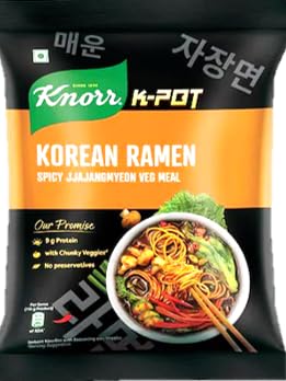 KNOR KORWAN RAMEN JJAJANGMYEON VEG 110G