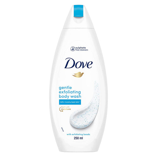 DOVE GENTLE EXFOLIATING BODY WASH250ML