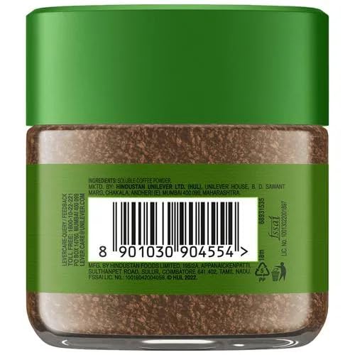 Bru Instant Coffee, 25g Jar, Pack of 2, with Premium Sugar Sachets, Pack of 72, Authentic South Indian Taste