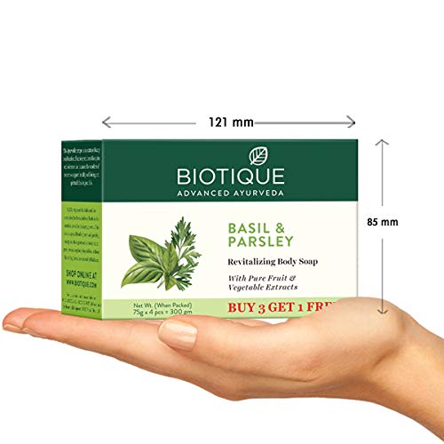 BIO BASIL & PARSLEY  REVITALIZING BAR 125G