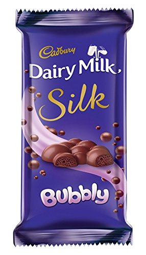 Silk Chocolate Bubbly 120Gram