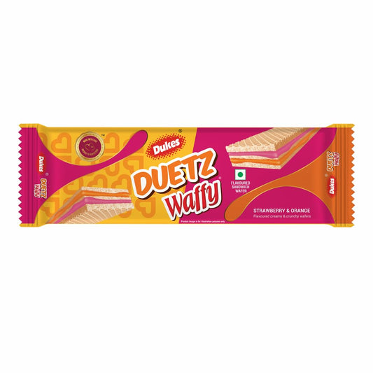 DUKES  WAFFY STRAWBERRY & ORANGE