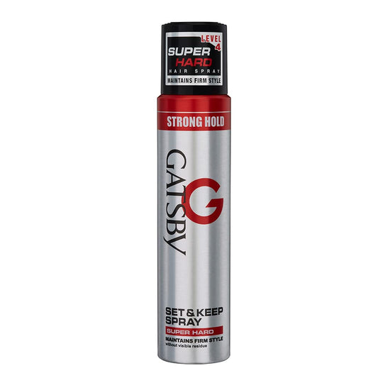 GATSBY Set and Keep Super Hard Hair Spray