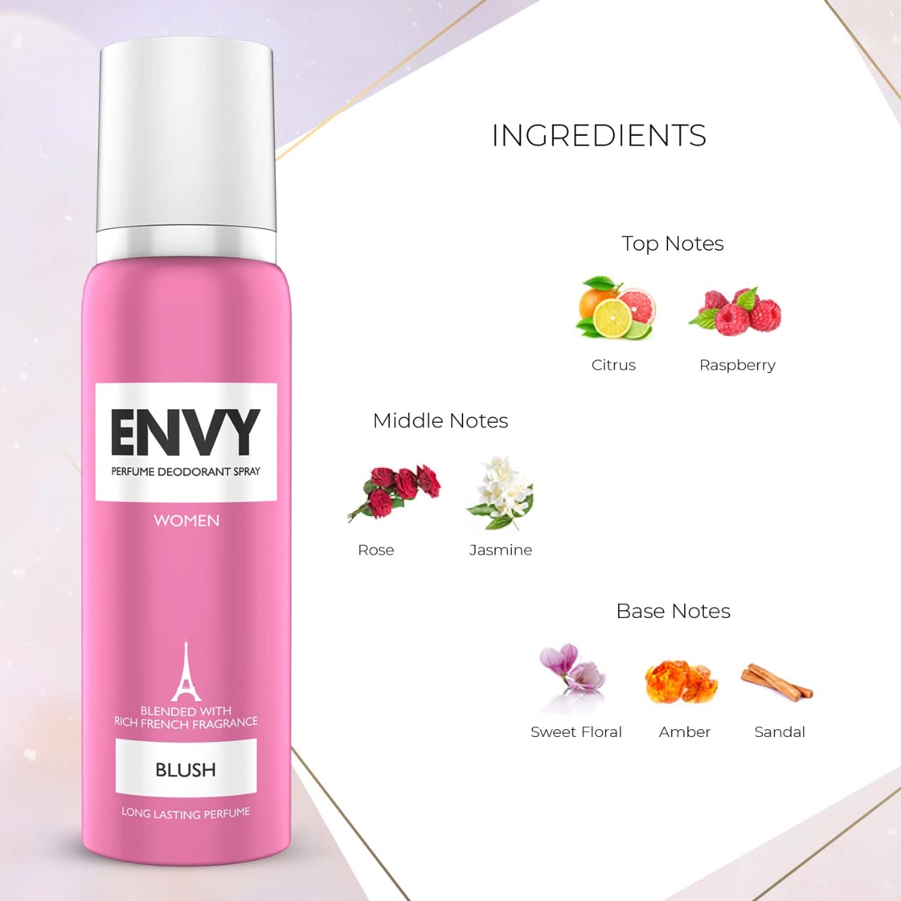 ENVY DEO BLUSH 120ML