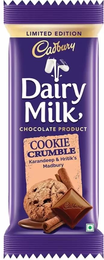 Dairy Milk Cookie Crumble Chocolate, 36 g