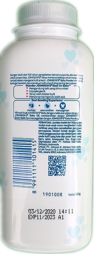 Johnson & Johnson Johnson'S Baby Powder (100G)