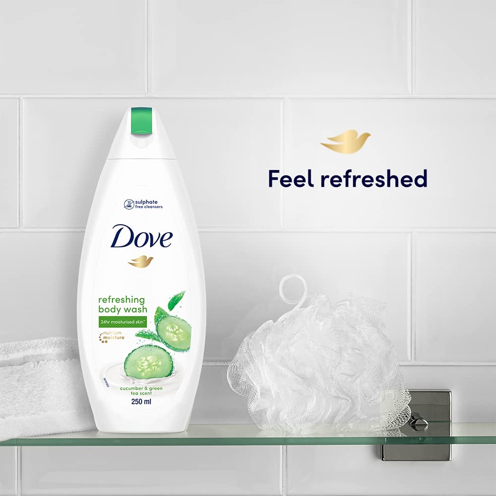 DOVE REFRSHING BODY WASH 250ML