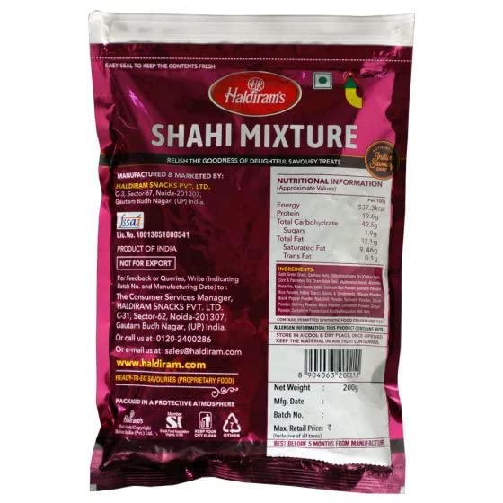 Haldiram's Namkeen - Shahi Mixture, 200g