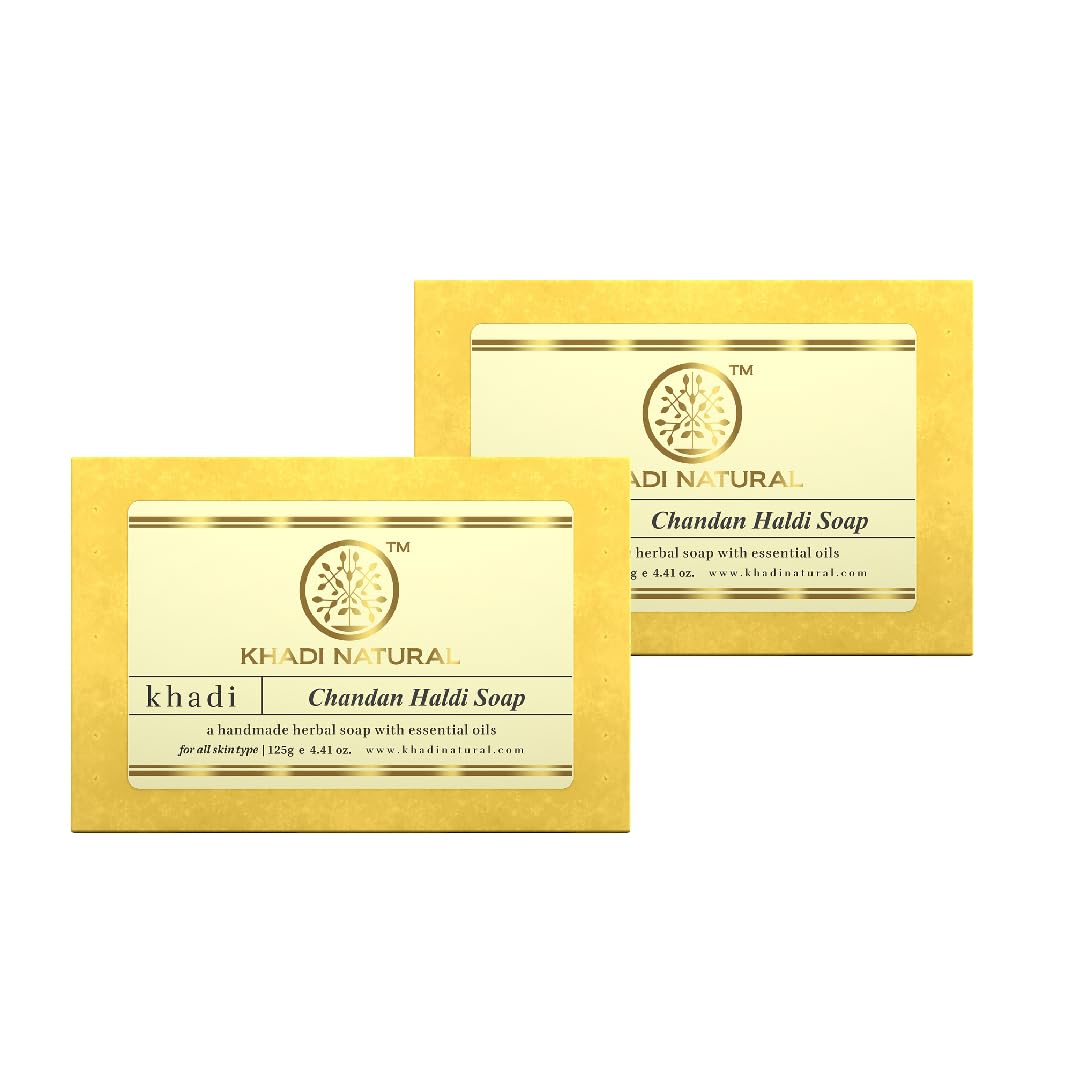 KHADI CHANDAN HALDI SOAP 125G